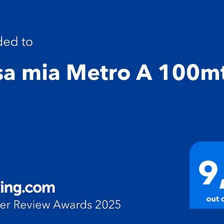 Casa Mia Metro A 100mt רומא