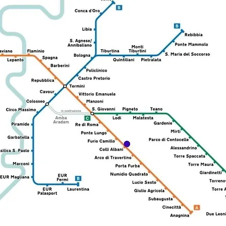 Casa Mia Metro A 100mt * Rome